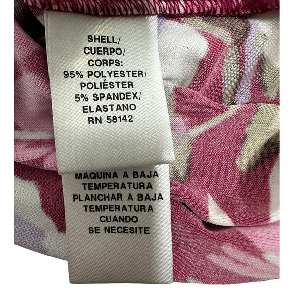 Maggy London Floral Dress Size 2 NWT Berry Pink - Picture 9 of 13